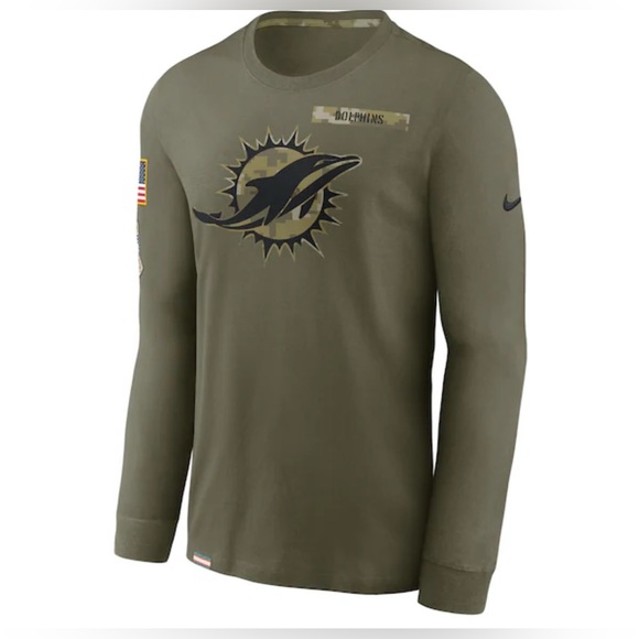 Nike Miami Dolphins Long Sleeve - Picture 1 of 4